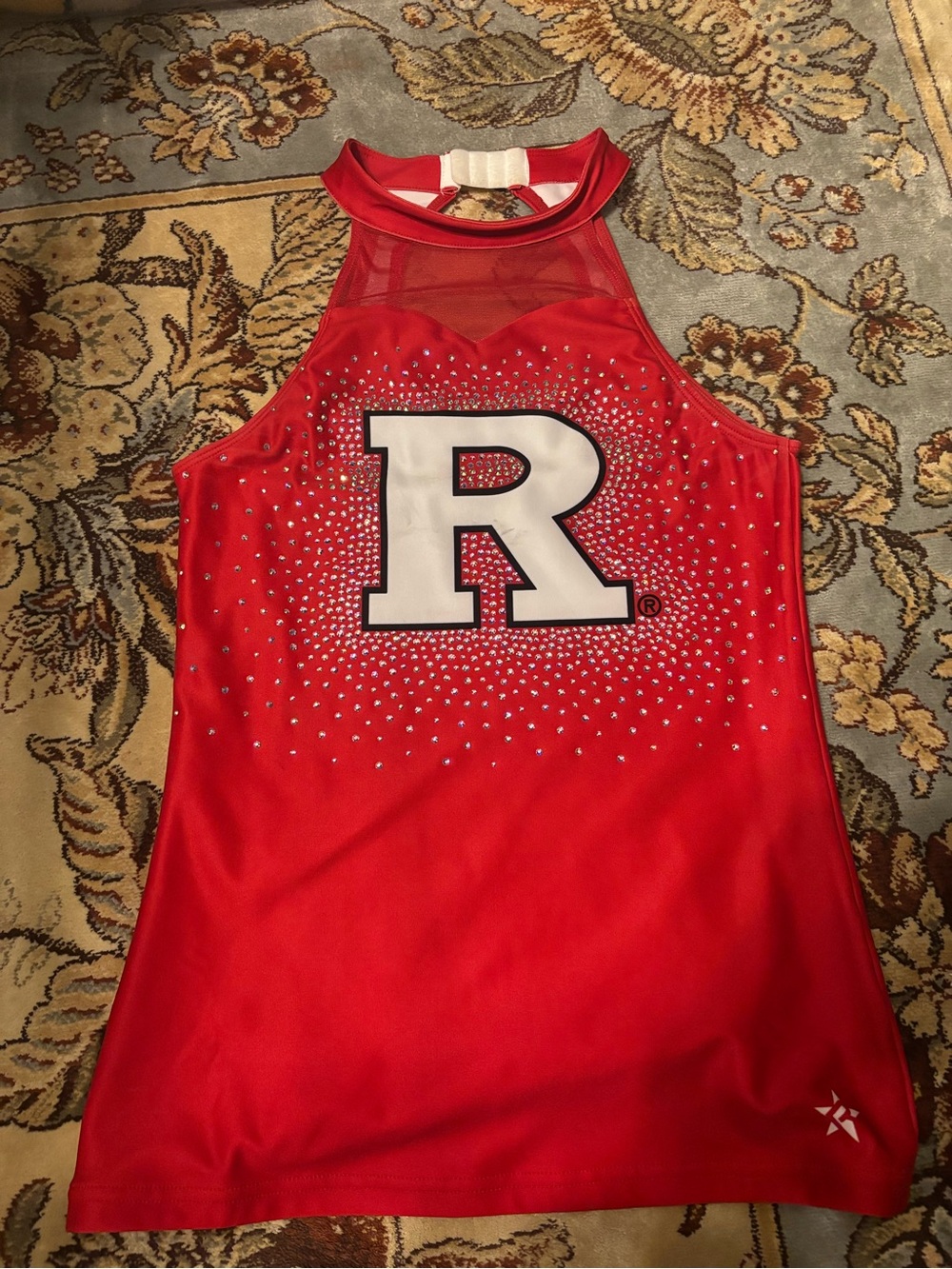 Rutgers bedazzled tank